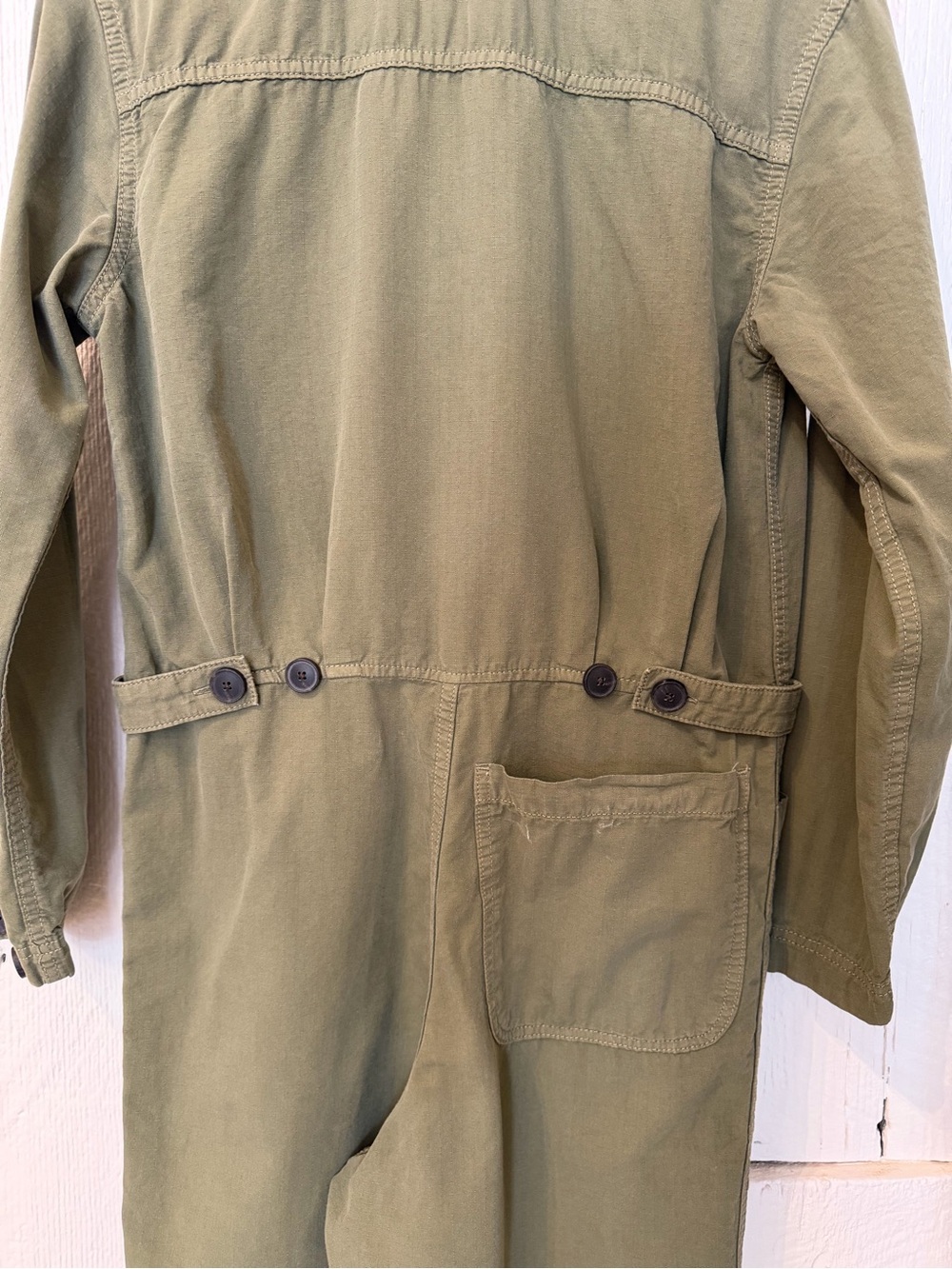 Lucky Brand Olive Green Utility Jumpsuit - Picture 4 of 5